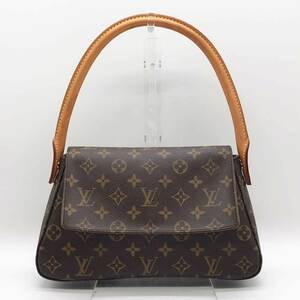 ルイヴィトン ハンドバッグ ワンショルダー モノグラム ミニルーピング M51147 Aランク LOUISVUITTON 中古 六甲道店