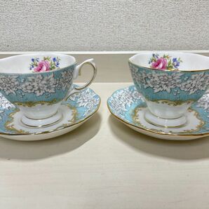 ロイヤルアルバート　エンチャントメント　カップ&ソーサー　2客 ROYAL ALBERT