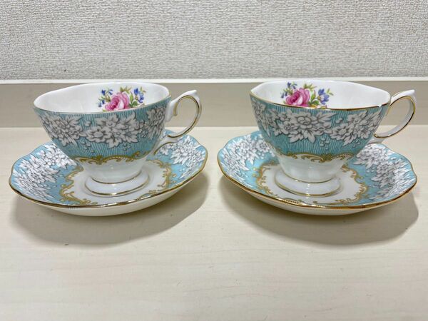 ロイヤルアルバート　エンチャントメント　カップ&ソーサー　2客 ROYAL ALBERT