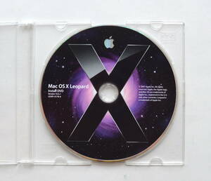 Mac OS X 10.5.1 Leopard 正規製品 フルインストール版 DVD +10.5.8 アップデーター