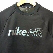 新品未使用●送料無料◆(XL)ナイキ NIKE エア レディース ランニングミッドレイヤー　ロンT/ロングスリーブT/長袖Tシャツ_画像3