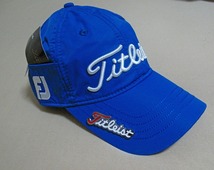 ◇新品　Titleist Cap タイトリスト キャップ （ブルー） 　フリーサイズ　マーカー付き　　サイドポケット　送料210円_画像5