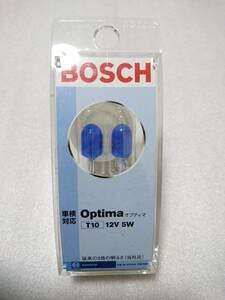 BOSCH ボッシュ Optima 12v 5w T10 【未使用・未開封】 明るさアップ！