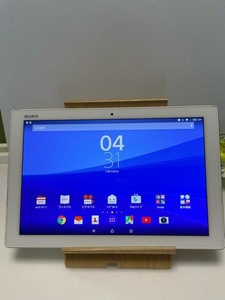 訳あり品 ソニー Xperia Z4 Tablet SOT31 au 判定〇 ホワイト SO-05G同型 タブレット本体 A5158