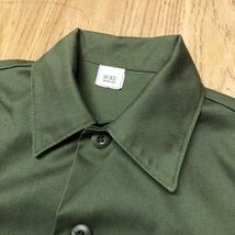 1987年製 /米軍 放出品 SHIRT,UTILITY,DURA PRESS,OG-507 長袖 ミリタリーシャツ カーキ U.S.ARMY 軍服 USA古着 海外輸入品 14 1/2 X31_画像3