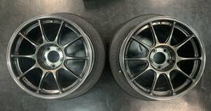 Weds Sport ウェッズ TC105X★17X8.5J+32 5H114.3 ２枚 軽量