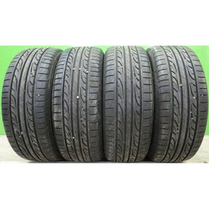 ダンロップ LE MANS LM704 225/60R16 4本セット／2016年製9分山オンロードタイヤ／中古 特筆すべき損傷なし／帯広市手渡し可／セルシオ等に