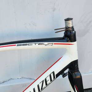 SPECIALIZED SECTEUR ELITE スペシャライズド セクター エリート ロードバイク 新品カーボンシートポスト付属 フレームセット #ST-02036の画像2