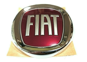 【送料無料】Fiat500★フィアット純正 リアエンブレムバッジ 新品 0735565897フィアット500