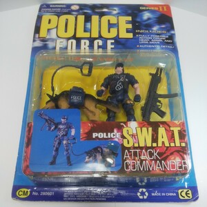 S.W.A.T POLICE フィギュア シェパード付き 