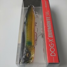 【新品未使用】メガバス／ドッグ-X　ディアマンテ SW《GG KIN BORA》 DOG-X DIAMANTE SW 120mm _画像1