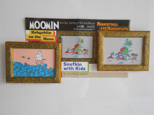 ♯ JXI11BD MIOMIN MINIATURE ART MAGNET Popular 2 MOOMIN MAMA ♂ Kitan Kitan Club ♀300 Yen 〓 015165_B