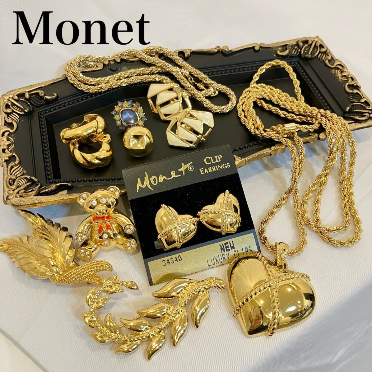 2023年最新】Yahoo!オークション -monet アクセサリーの中古品・新品