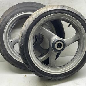 スズキ GSX250S 刀 ホイール 前後 セット HA-83 【C6×2】400 GJ76Aの画像1