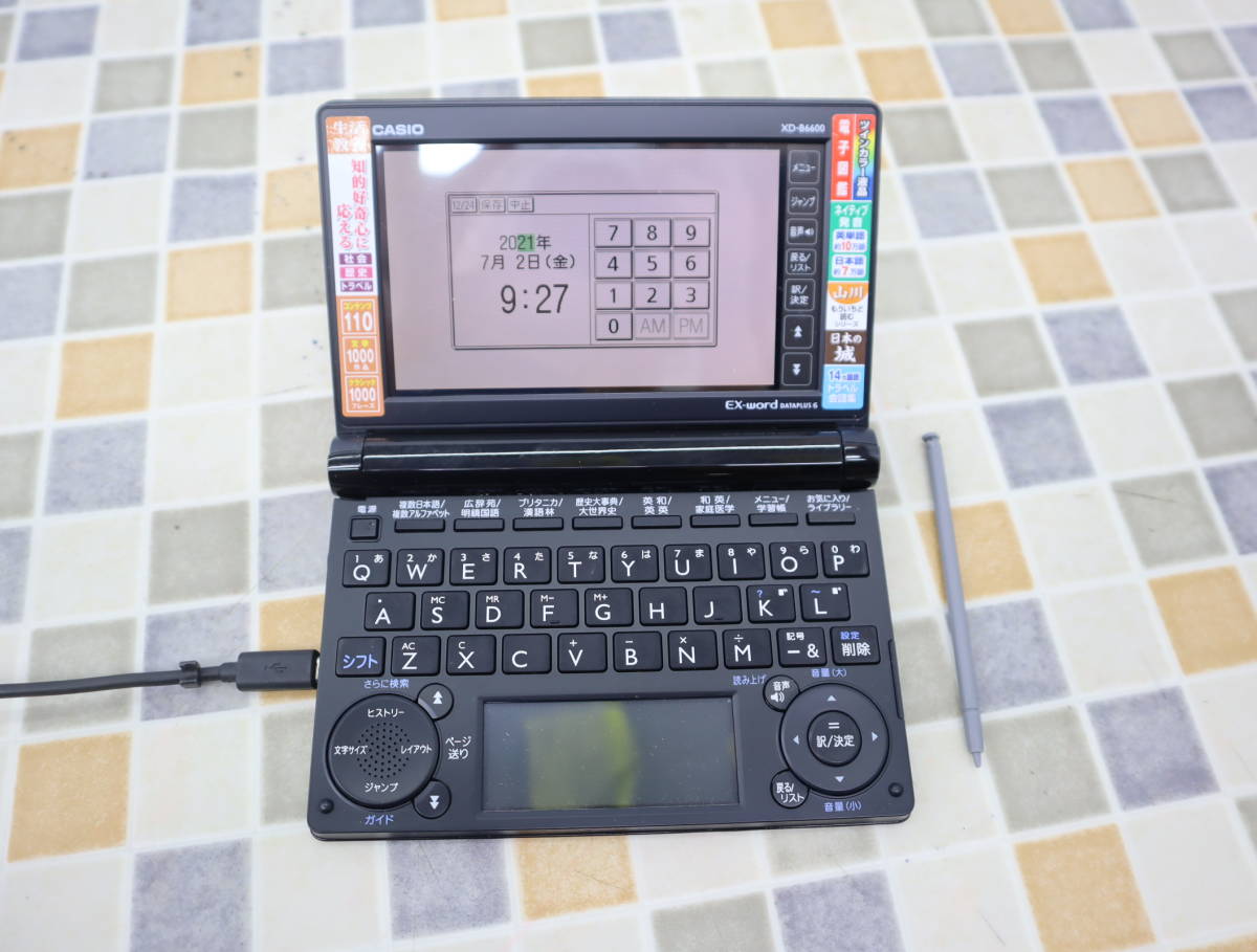 as04 CASIO カシオ EX-word DATAPLUS4 XD-SP6600 電子辞書 item