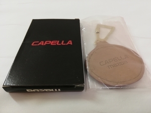 新品 未使用 カペラ CAPELLA マツダ MAZDA 純正品 キーホルダー 非売品 ノベルティ 純正オプション★SNA SU2A S122A CB12S CB GC GD GV 626