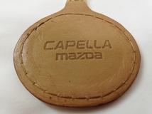 新品 未使用 カペラ CAPELLA マツダ MAZDA 純正品 キーホルダー 非売品 ノベルティ 純正オプション★SNA SU2A S122A CB12S CB GC GD GV 626_画像5