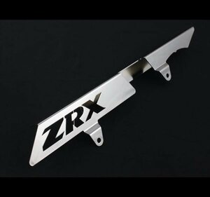 ZRX400 /2 ロゴイリ メッキ チェーンケース 新品 ロゴ入り
