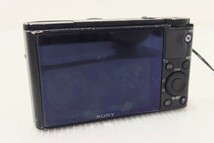 D(1030i1) SONY ソニー Cybe-rshot サイバーショット DSC-RX100 20.2MEGA PIXEL デジタルカメラ / ブラック●充電器なし ●動作未確認_画像4