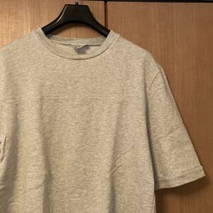 size M (身幅60cm) | TOPMAN TOPSHOP | 5分袖 スウェット カットソー | グレー | トップマン トップショップ | SWEAT トレーナー 裏起毛 |