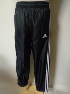  good adidas Adidas line nylon . manner window pants 160 black Kids lady's 