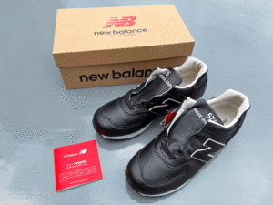 【LIMITED EDITION】NEW BALANCE LM576UK BKU BLACK UK製 US9 27cm オールレザー 新品 限定 M576 イギリス英国製 ブラック NB スニーカー