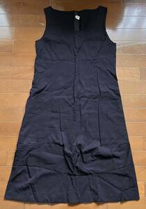 robe de chambre COMME des GARCONS ワンピース 濃紺 ネイビーローブドシャンブル コムデギャルソン スカート フォーマル