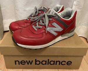 ニューバランス new balance M576 RED US8 26cm made in England イングランド製　美品