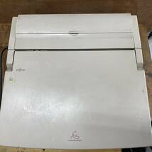 JJ124 FUJITSU 富士通 ワープロ OASYS LX-3000 (親指シフト） 現状品_画像4