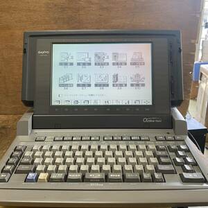 JJ132 Sanyo SWP-M81 SANYO word-processor present condition goods 