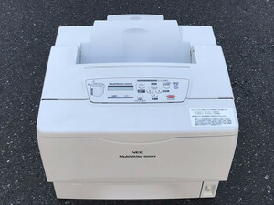 清掃整備済★NEC MultiWriter 8500Nカウント10633枚★両面と使用中純正トナー有256MBメモリ増設済★A3モノクロレーザープリンターPR-L8500N