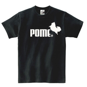 【パロディ黒S】5ozポメラニアン犬Tシャツ面白いおもしろうけるネタプレゼント送料無料・新品