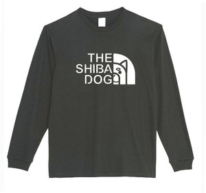 【黒Sパロディ5.6oz】シバドッグ柴犬ロングTシャツ面白いおもしろうけるプレゼント長袖ロンT送料無料・新品人気