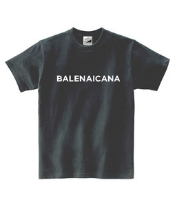【パロディ黒2XL】5ozバレナイカナTシャツ面白いおもしろうけるネタプレゼント送料無料・新品