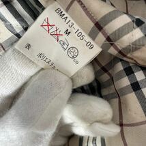 【最強の存在感】バーバリーブラックレーベル BURBERRY BLACK LABEL 比翼仕立て ロング丈 チェスターコート　キルティング　ノバチェックM_画像9