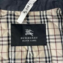 【最強の存在感】バーバリーブラックレーベル BURBERRY BLACK LABEL 比翼仕立て ロング丈 チェスターコート　キルティング　ノバチェックM_画像5