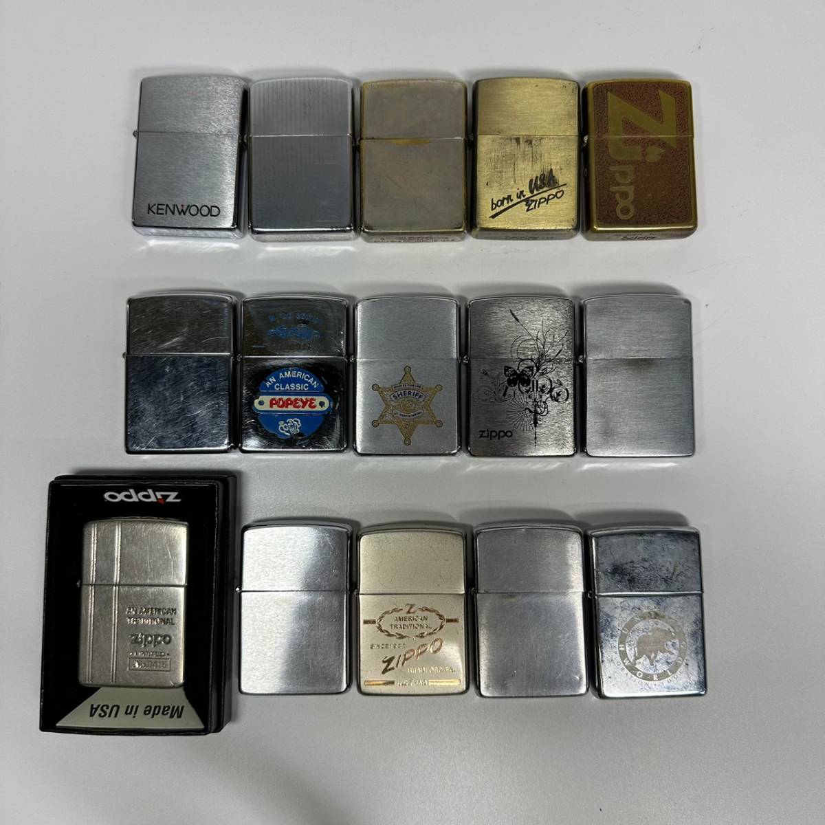 ジッポー zippo☆未使用 デッドストック☆ポパイ☆オルゴール付き-