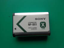  ◆ Sony NP-BX1 純正充電池　立派に使える中古.美品 ◆；._画像4