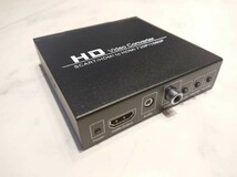 USBケーブル付 SCART to HDMI コンバーター変換器 アプコン RGB21ピンのより安くてお得なSCART規格 RGB to HDMI_画像2