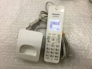 パナソニック 充電器付子機 KX-FKD404-W1 中古品A-3139