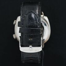 1円 稼働 ビーバレル AT/自動巻 BBX-005 NBY 黒文字盤 GMT デイト メンズ腕時計 SGN 4286000_画像3