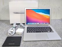 Apple MacBook Air 2013 13.3インチ A1466/MD760J/A 充放電回数：354回 /OS：Big Sur/CPU：Core i5 1.3GHz/メモリ：4GB/SSD：128GB_画像1