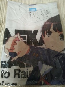 冴えない彼女の育てかた　フルグラフィック　Tシャツ Lサイズ 加藤恵　フラット　冴えカノ