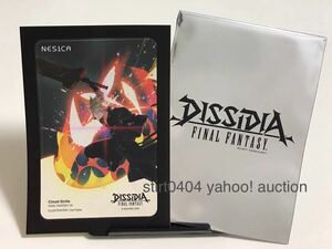 ディシディア ファイナルファンタジー 4周年記念 NESiCAシール クラウド ネシカシール DISSIDIA FINAL FANTASY DFF FF7 ステッカー