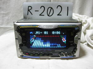 R-2021　KENWOOD　ケンウッド　DPX-8000MJ　2Dサイズ　CD&3+1MDデッキ　故障品