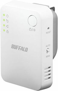 BUFFALO Wi-Fi 無線 LAN 中継機 WEX-1166DHPS/N 11ac/n/a/g/b 866+300Mbps ルーター 5GHz Switch PS5 ネット 対戦 コンセント 無線から有線