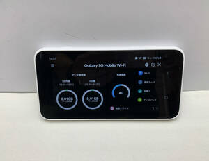 SIMフリー SAMSUNG Galaxy 5G Mobile Wi-Fi SCR01 モバイルルーター 判定〇