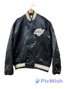 STARTER/NFL- Los Angeles KINGS ロサンゼルス キングス★leather jacket スタジアムジャンパー　スタジャン/ men-L 