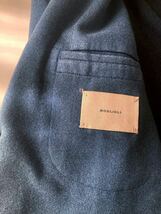 【美品】イタリー製 BOGLIOLI/ボリオリ K.JACKET 本切羽 アンコン仕立て ウール ジャケット48 13万円超_画像5