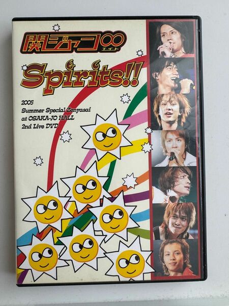 関ジャニ∞/Spirits!! DVD 2枚組　初回限定盤